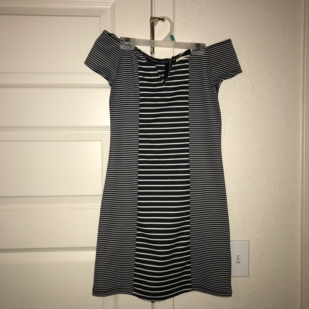 Striped Bodycon Dress